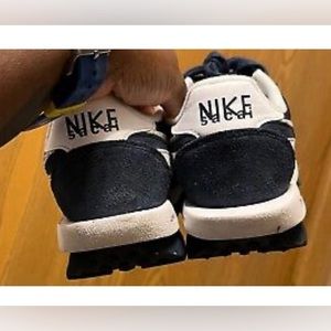 Blackened Blue (Navy) Nike LDV Waffle x Fragment Sacai